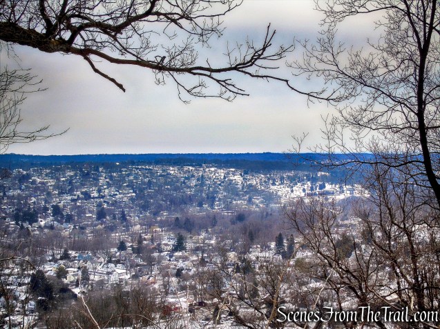 view east from Buttermilk Hill Trail