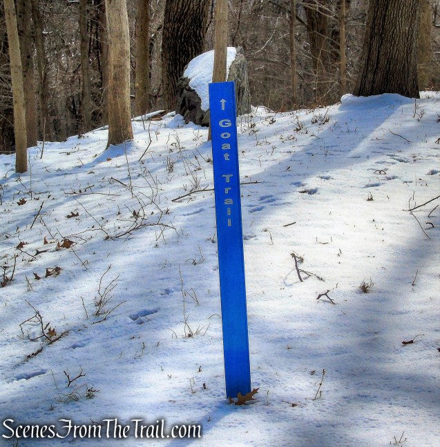 turn left on Goat Trail