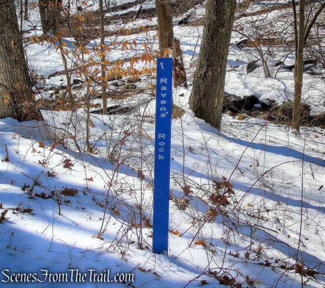 turn left on Raven's Rock