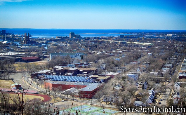 view southwest from East Rock summit