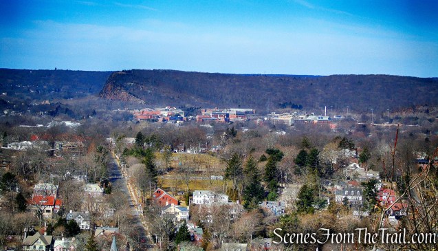 view west from East Rock summit