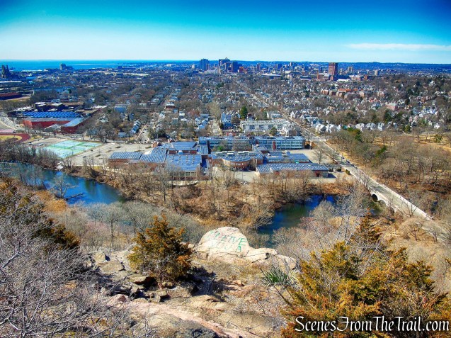 view southwest from East Rock summit