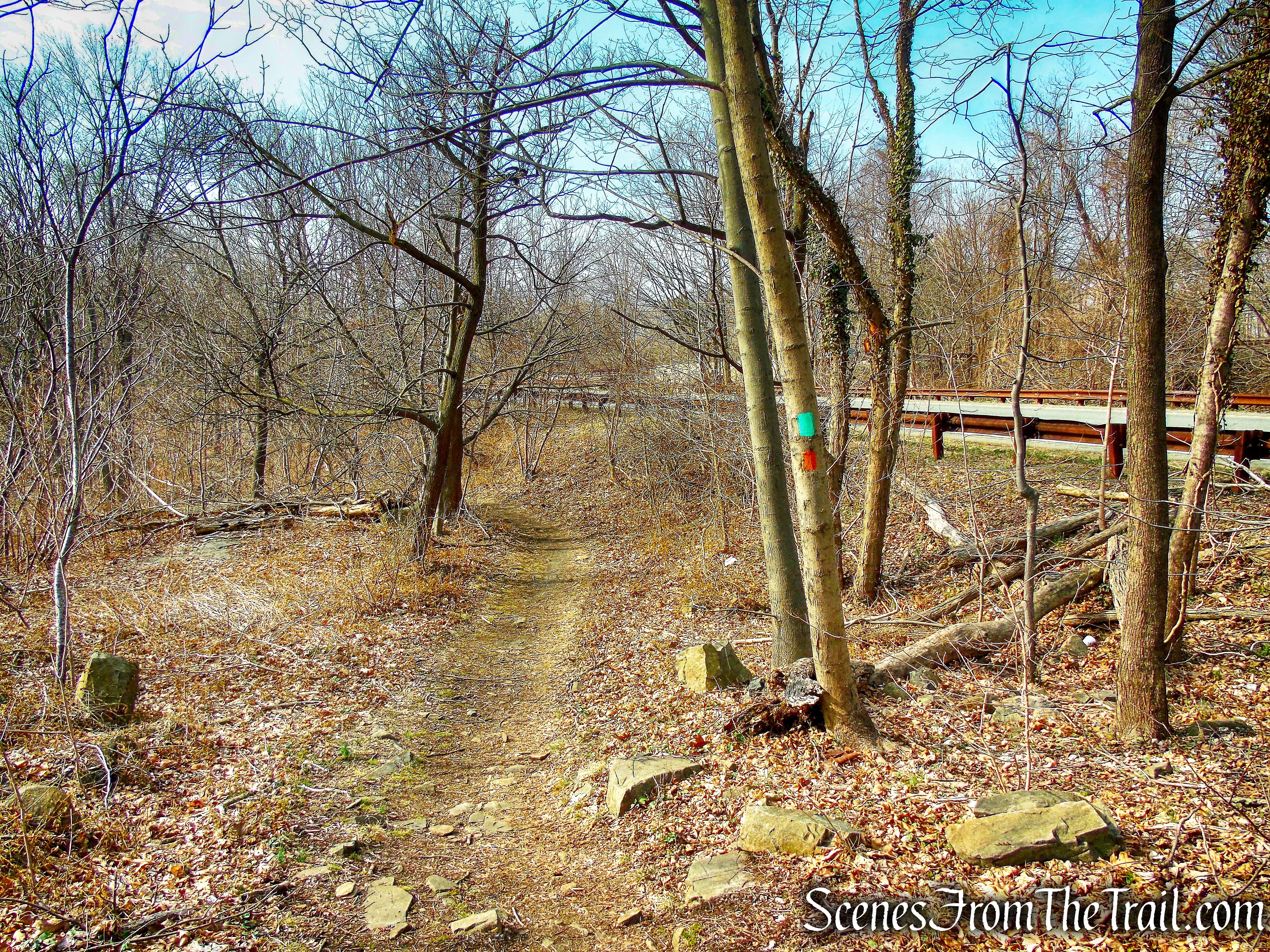 co-aligned Closter Dock Trail/Long Path