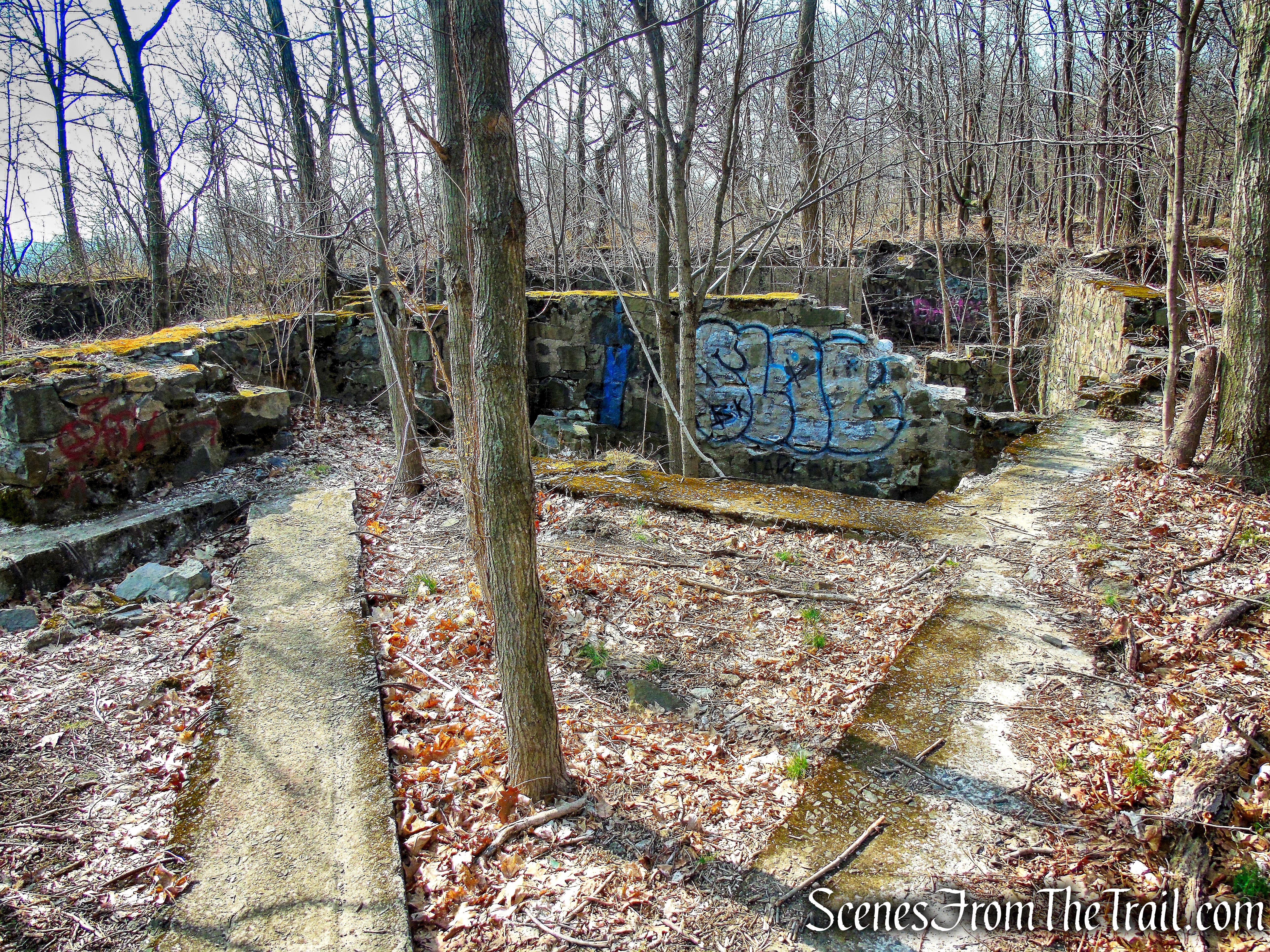 Fokker ruins on the Long Path