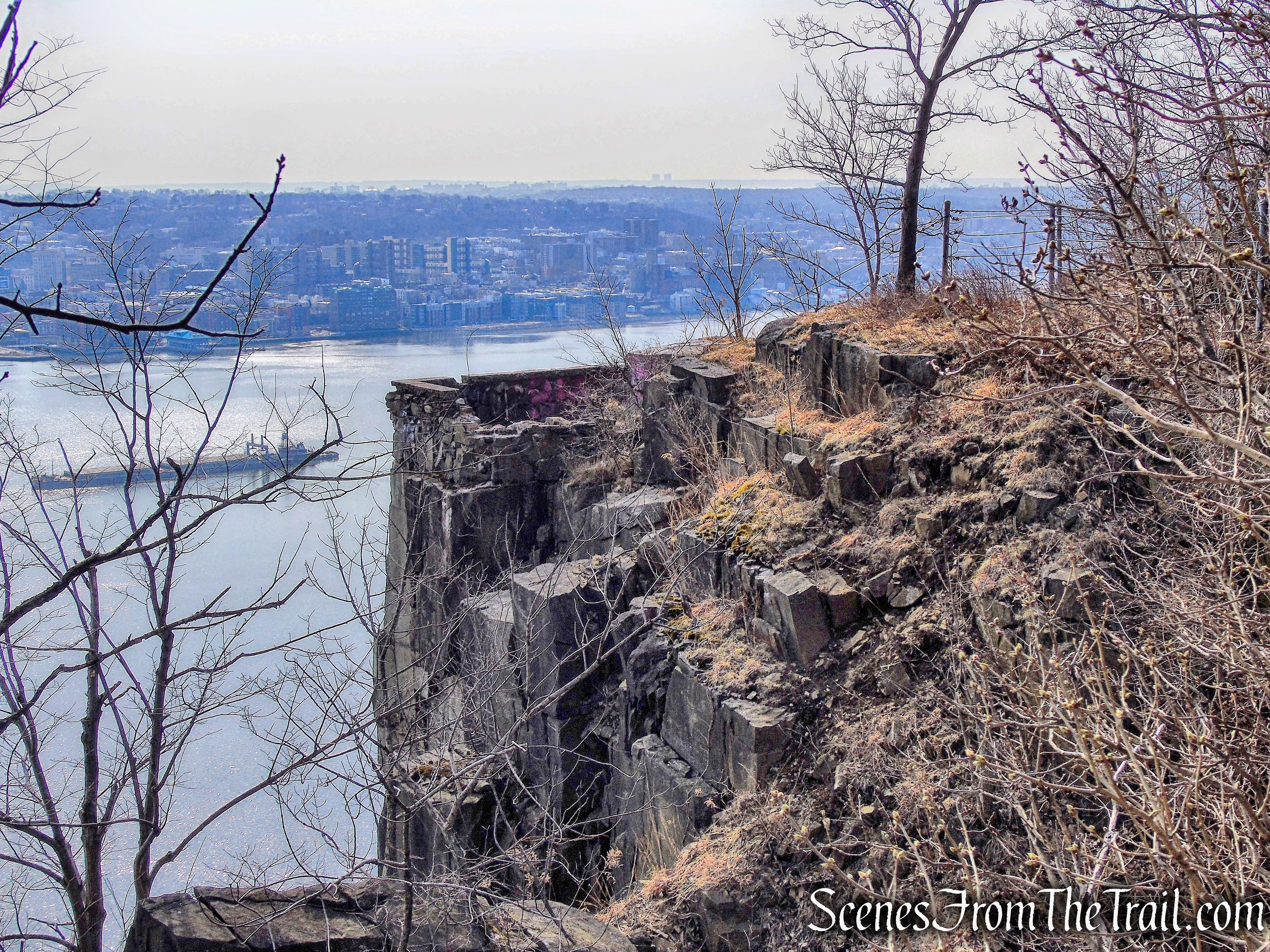 parapet near Pulpit Rock
