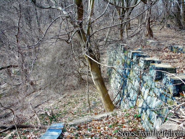 terraced gardens of Cliff Dale