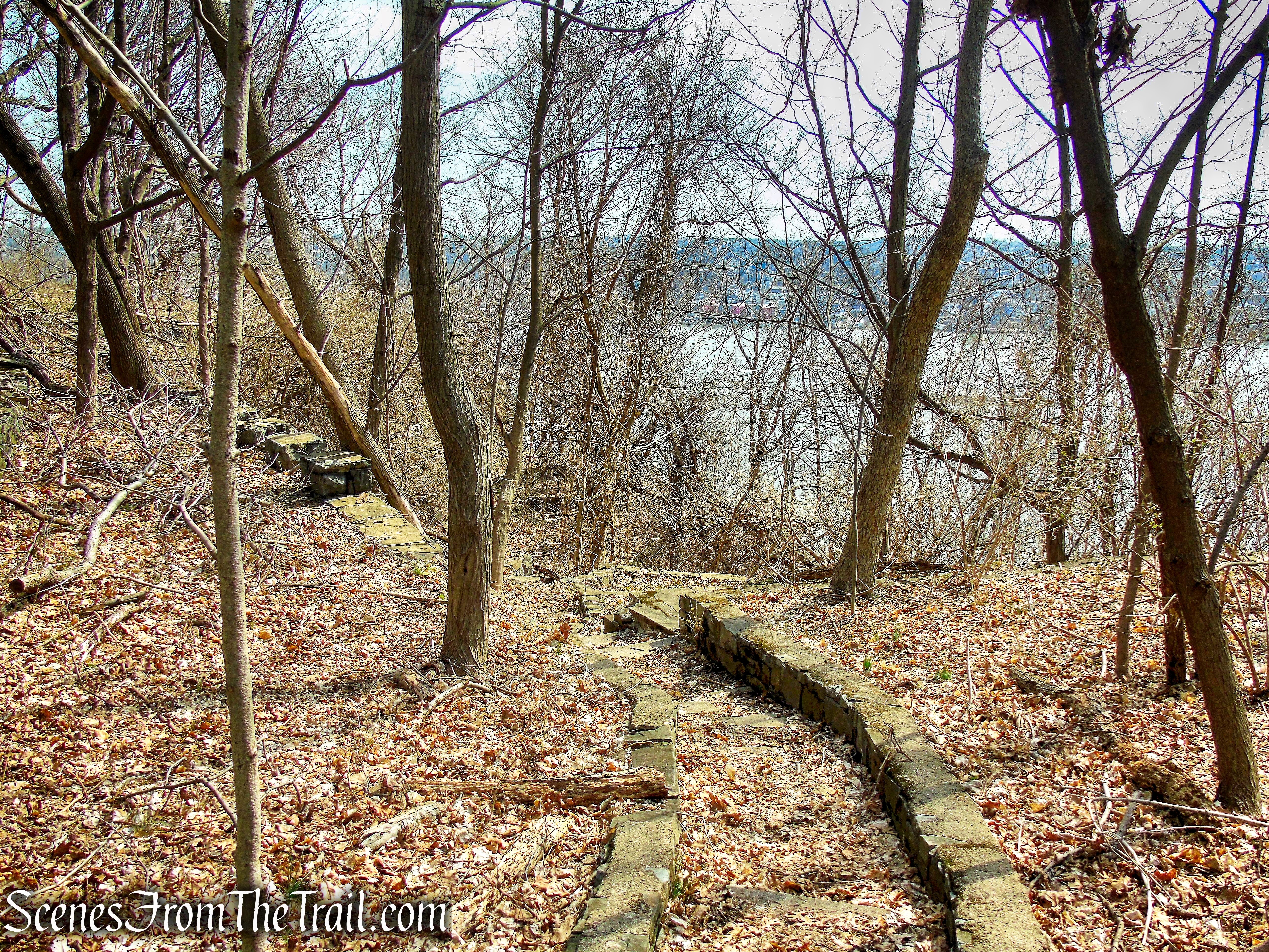 terraced gardens of Cliff Dale