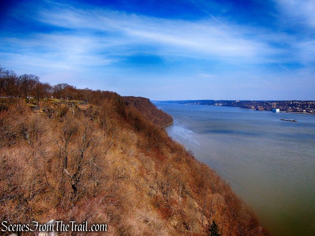 view north from parapet - Long Path