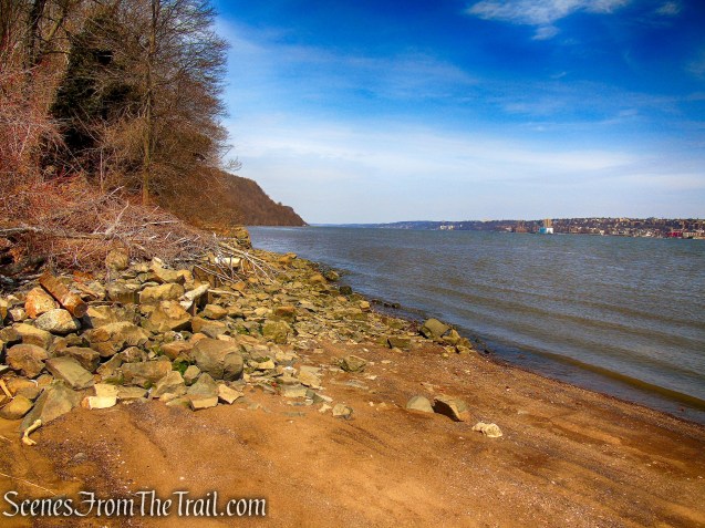 view north from Huyler’s Landing