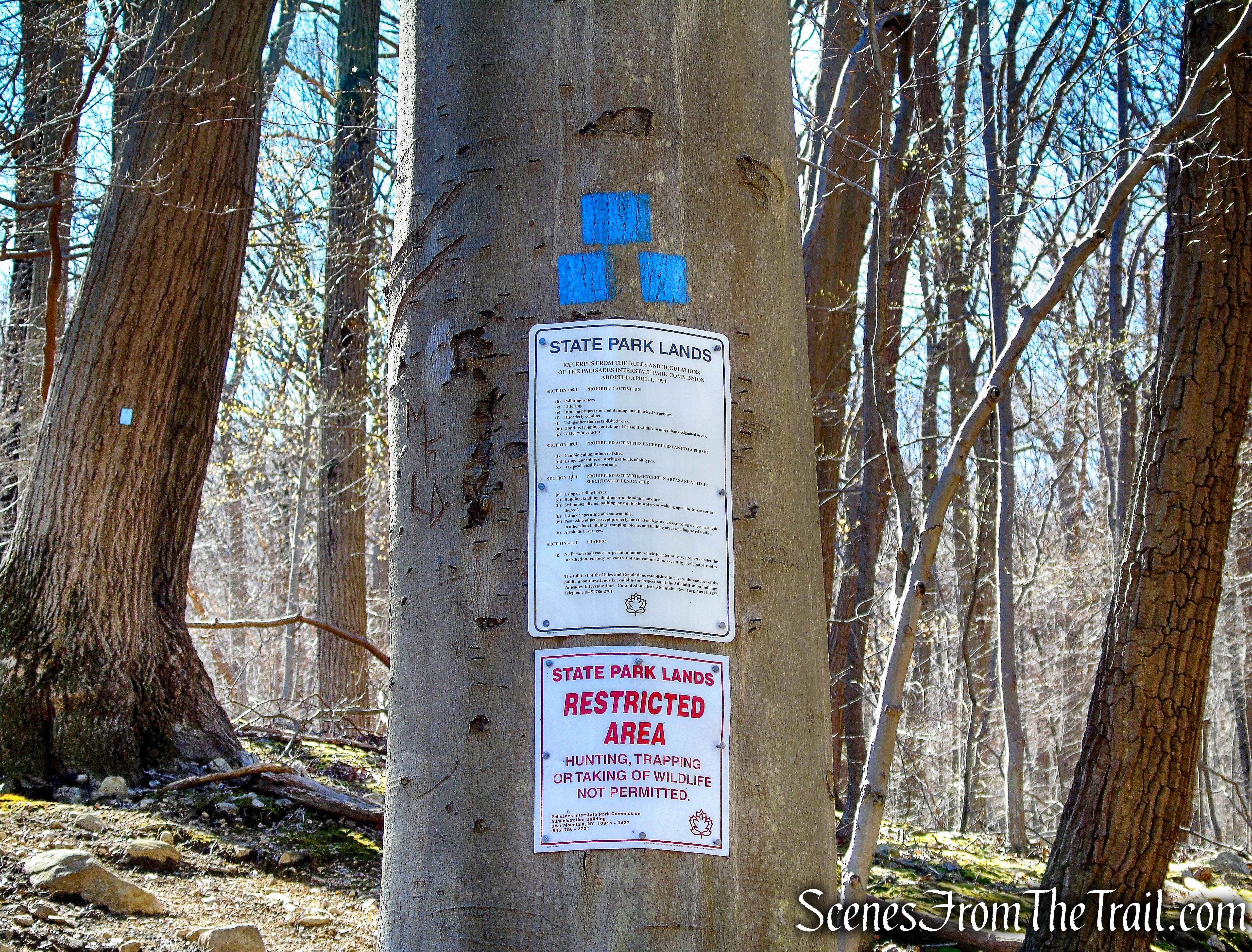 start of the Howell Trail