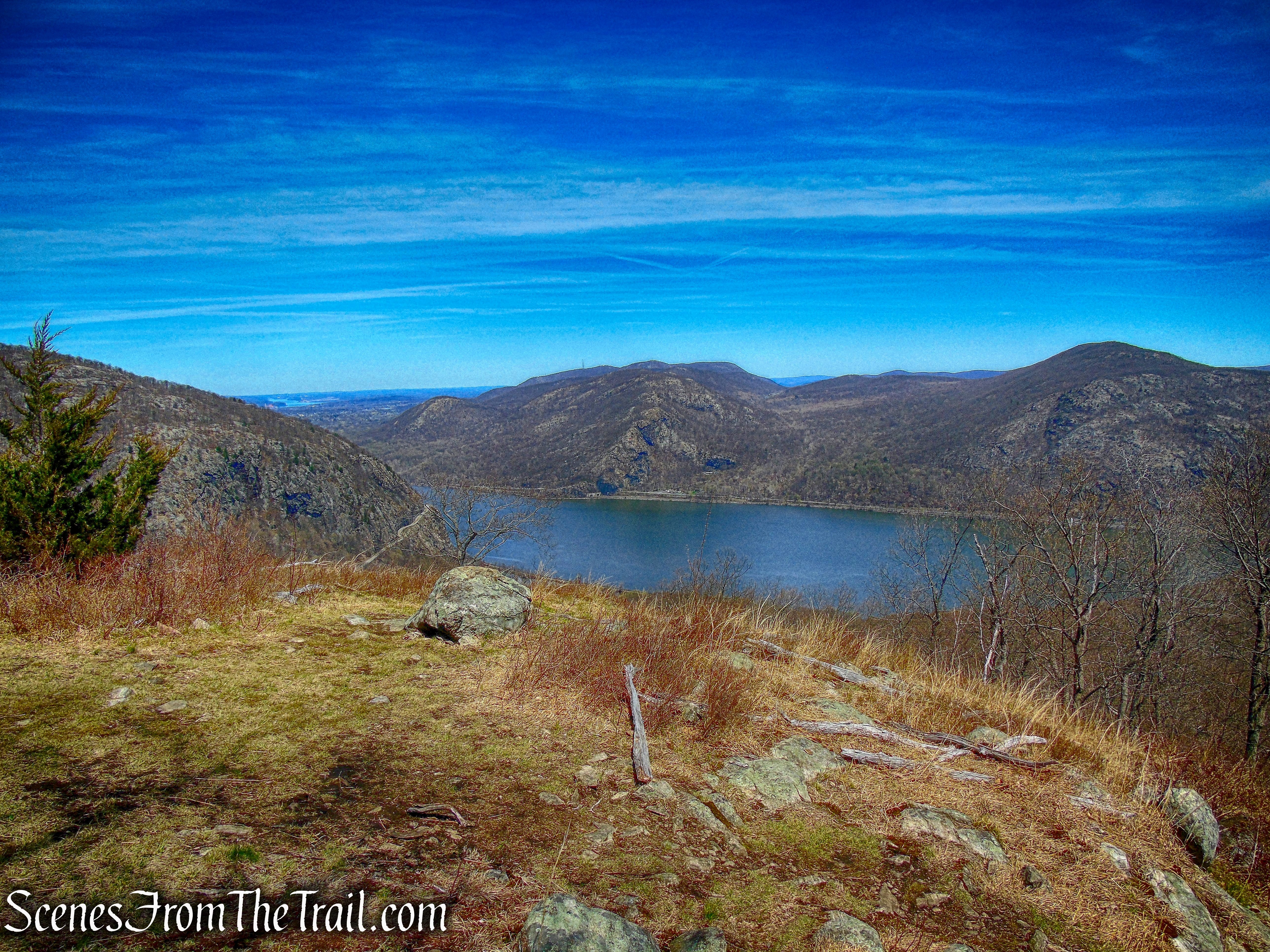 view northeast from North Point