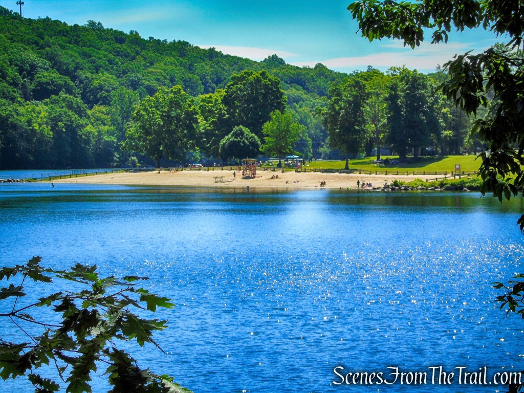 Looking south from White Trail - Squantz Pond State Park