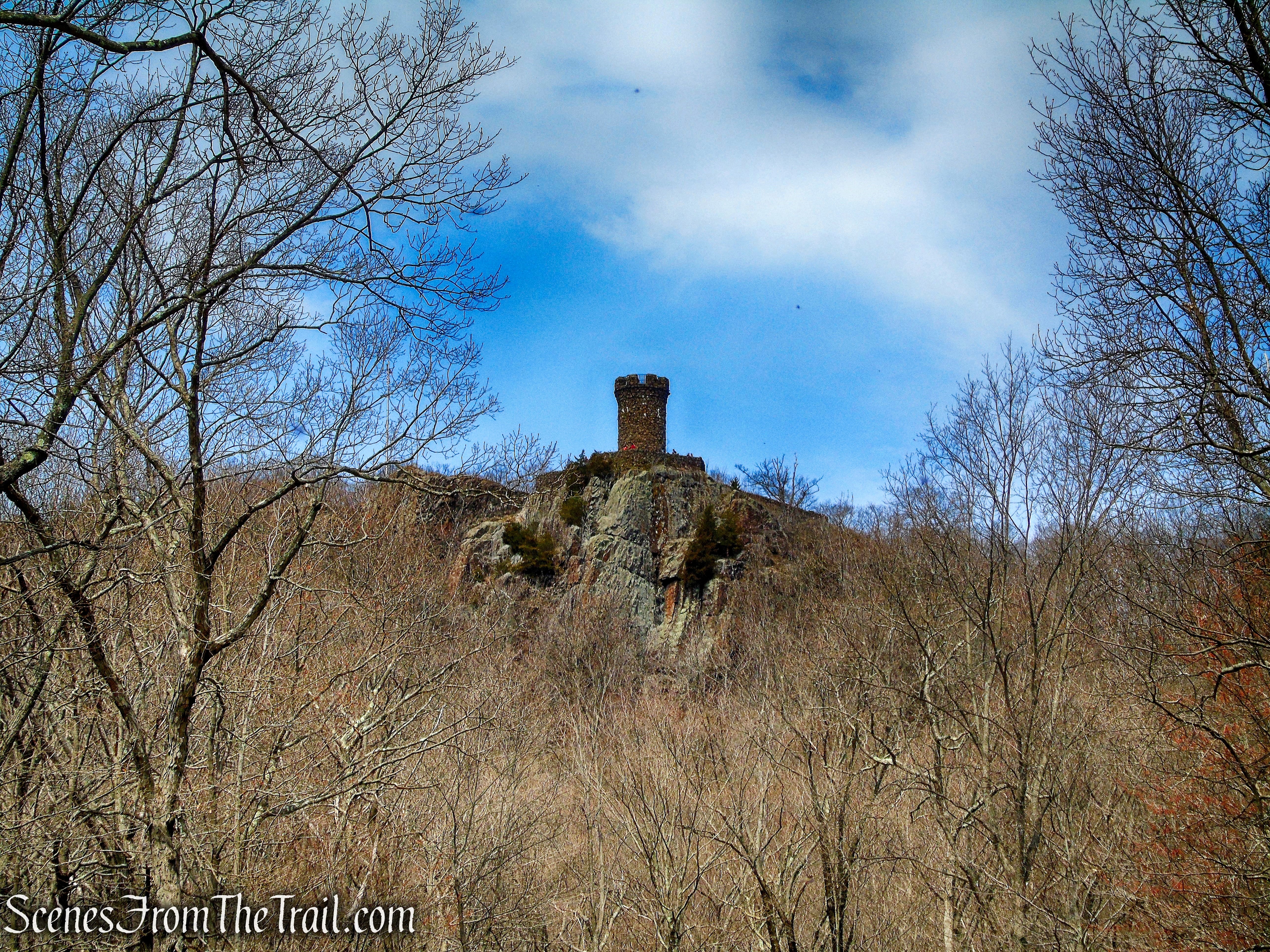 Castle Craig as viewed from Halfway House - Hubbard Park