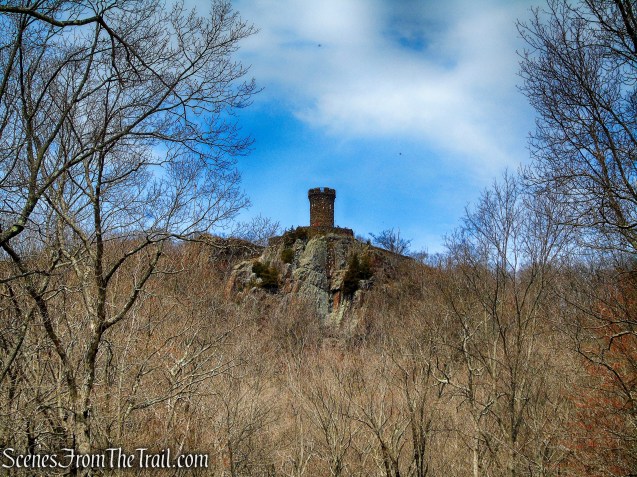 Castle Craig as viewed from Halfway House - Hubbard Park