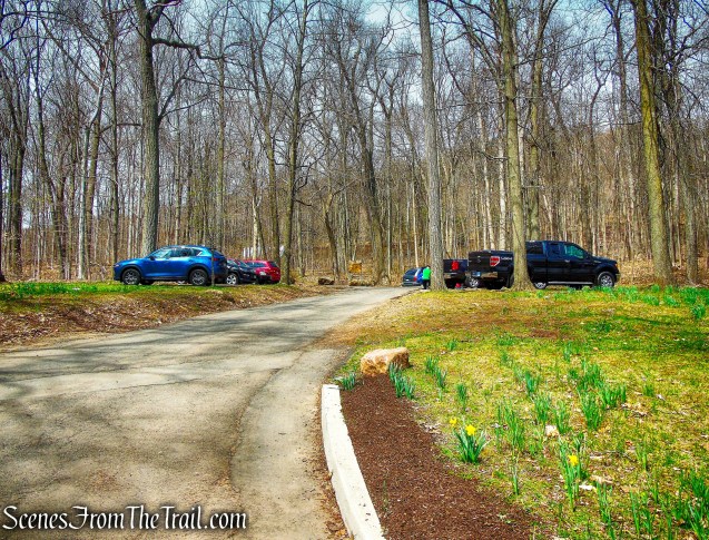 trailhead parking - Hubbard Park