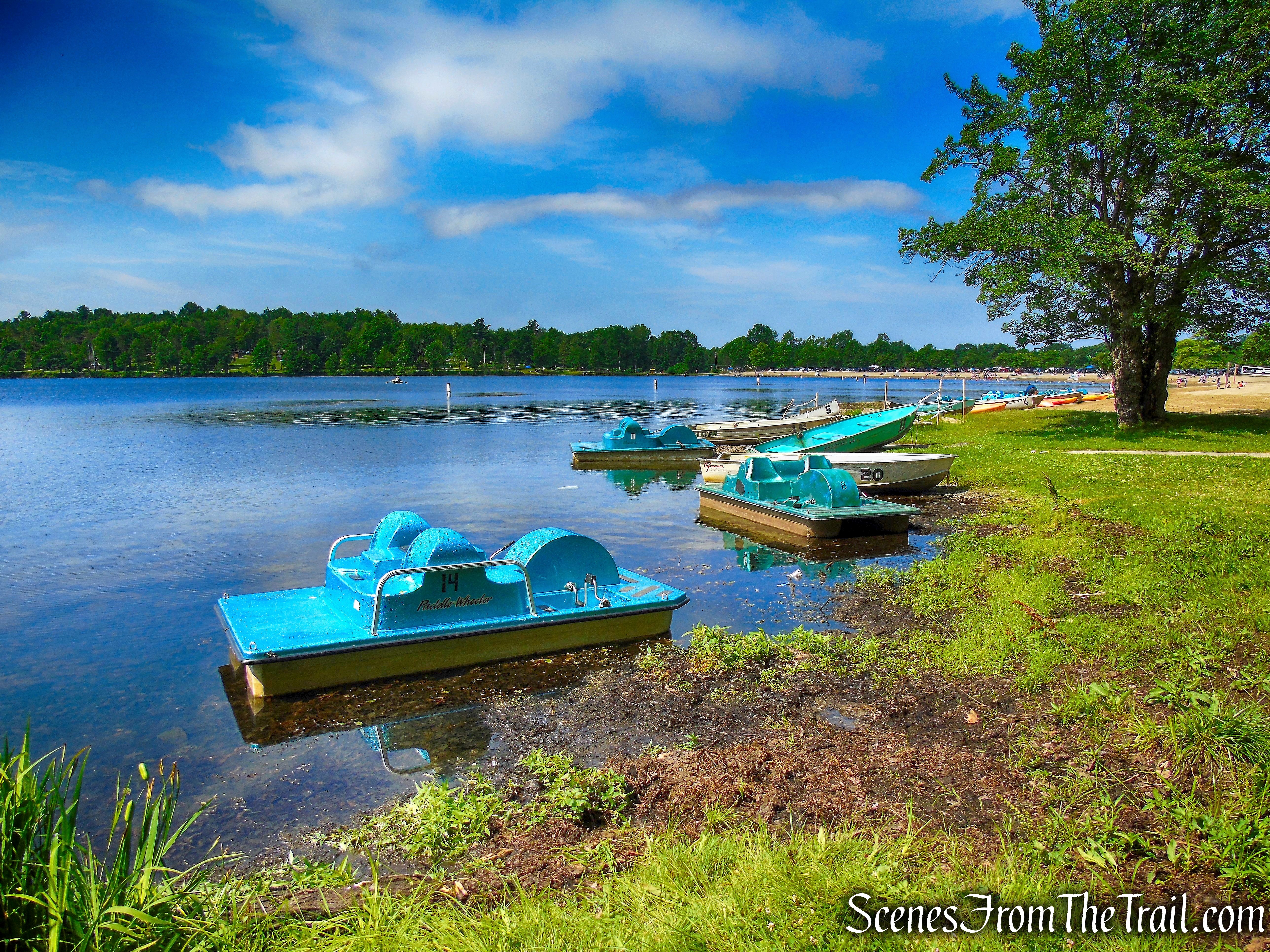 boat rental - Lake Taghkanic State Park
