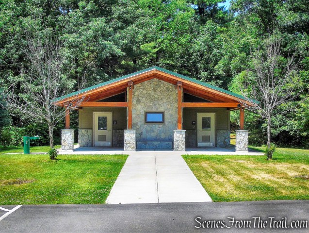 restrooms Picnic Area F - Lake Taghkanic State Park
