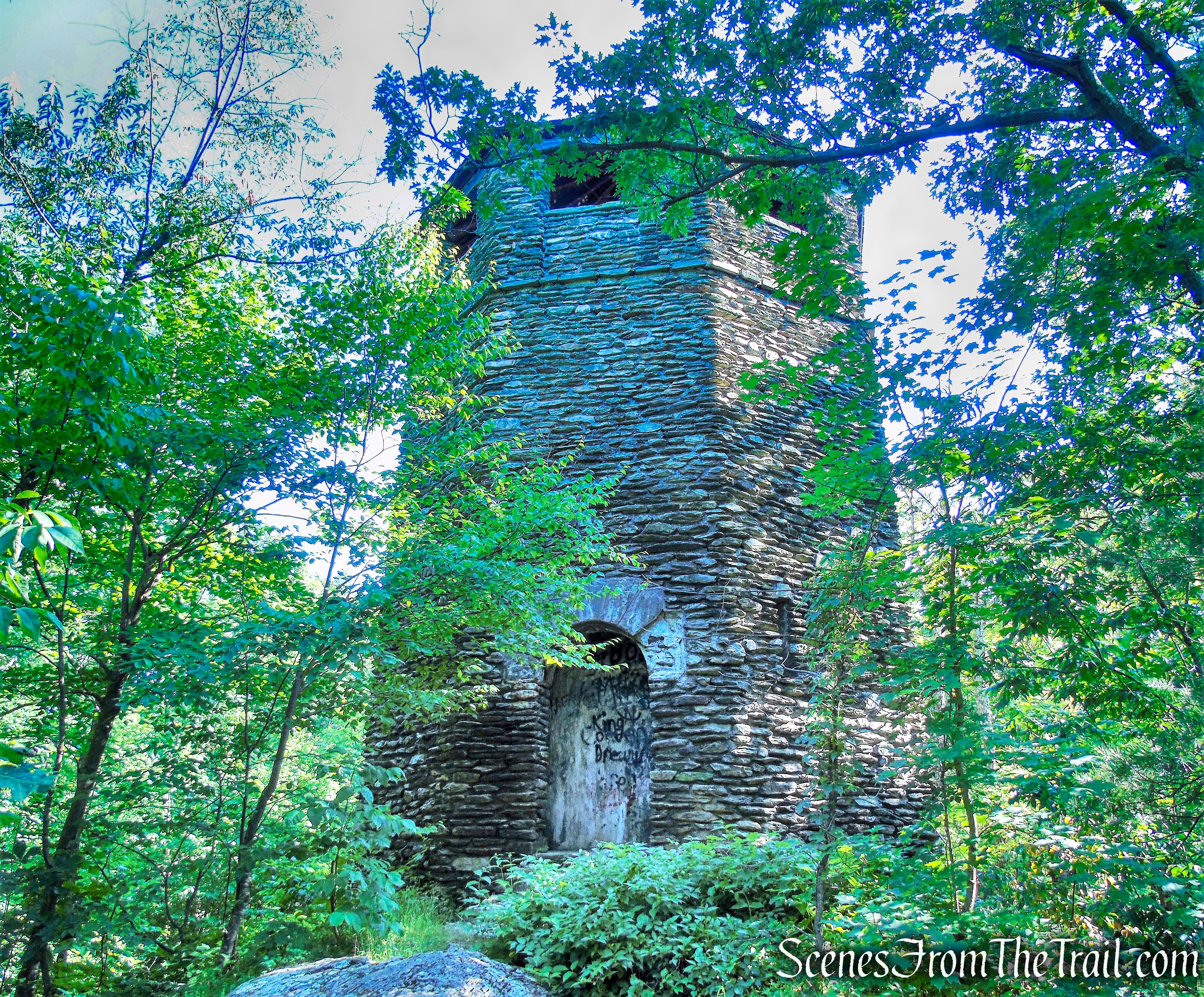stone water tower - Lake Taghkanic State Park