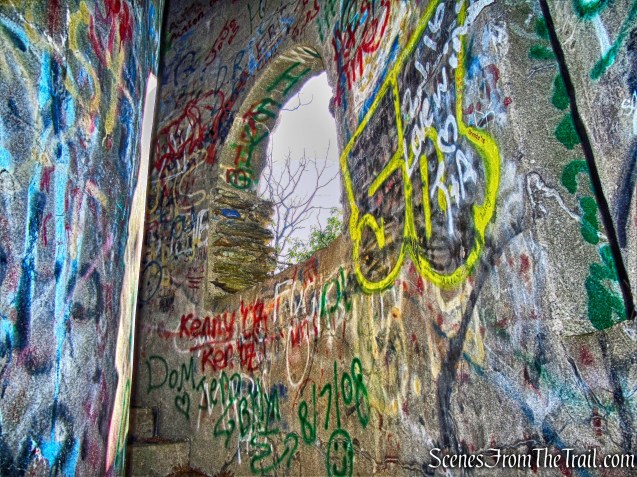 stone water tower - Lake Taghkanic State Park