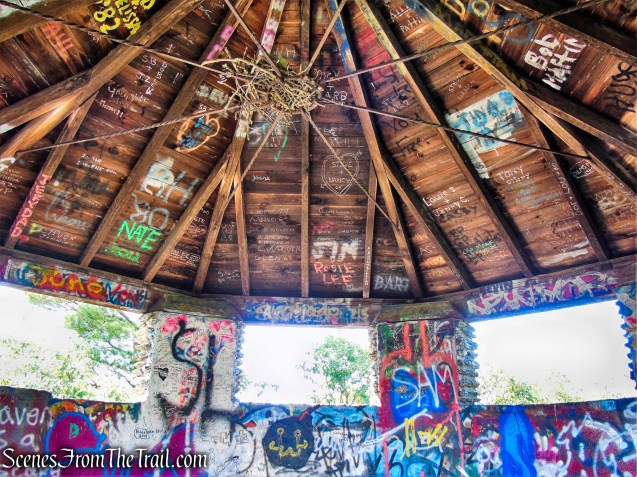 stone water tower - Lake Taghkanic State Park