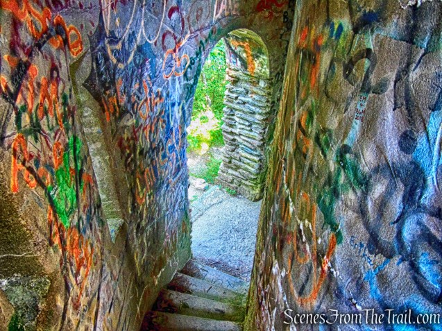 stone water tower - Lake Taghkanic State Park