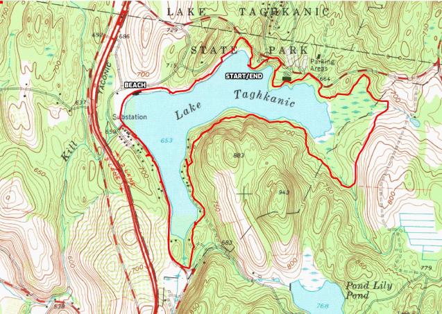 Lakeview Loop - Lake Taghkanic State Park