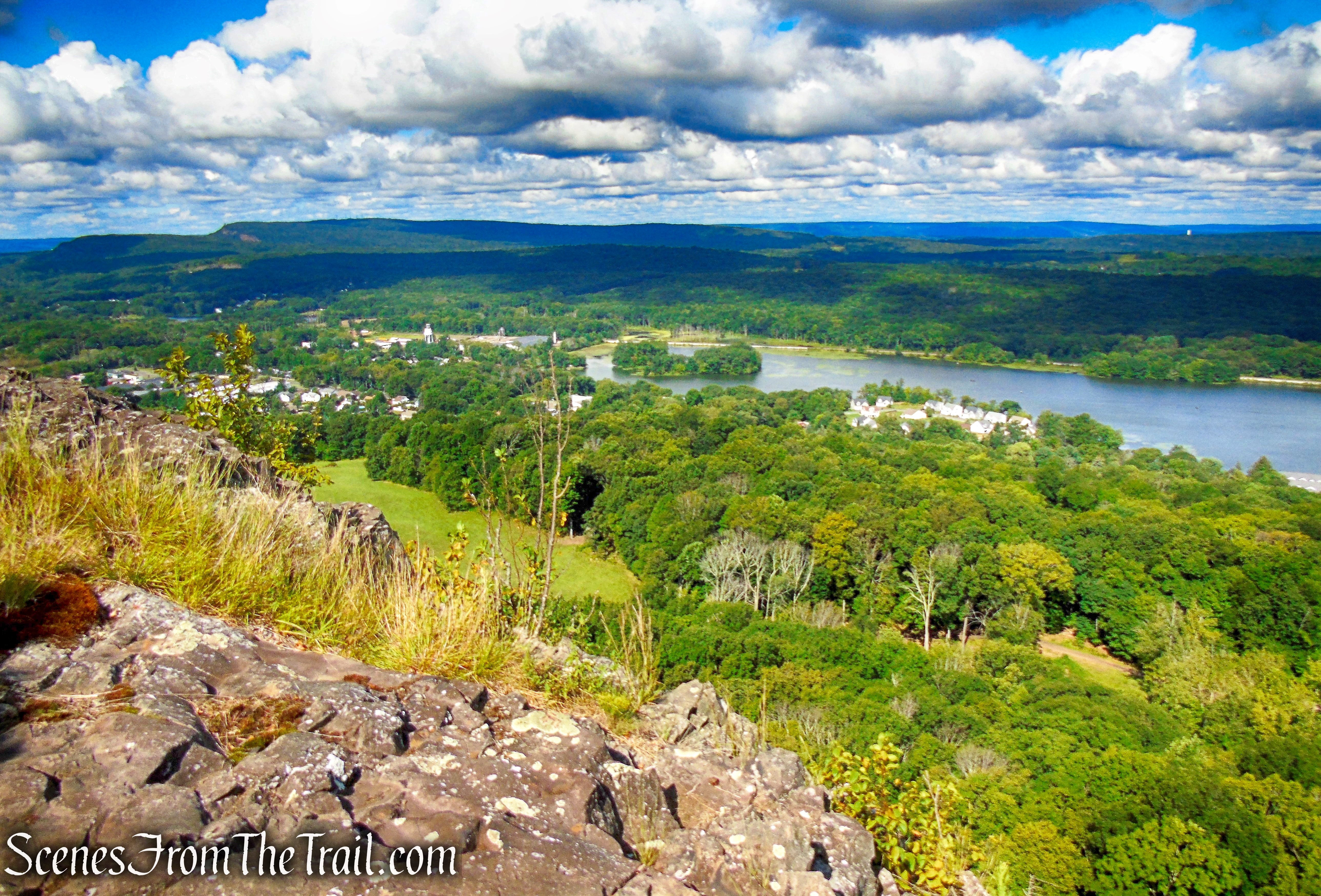 view southwest from Mount Lamentation