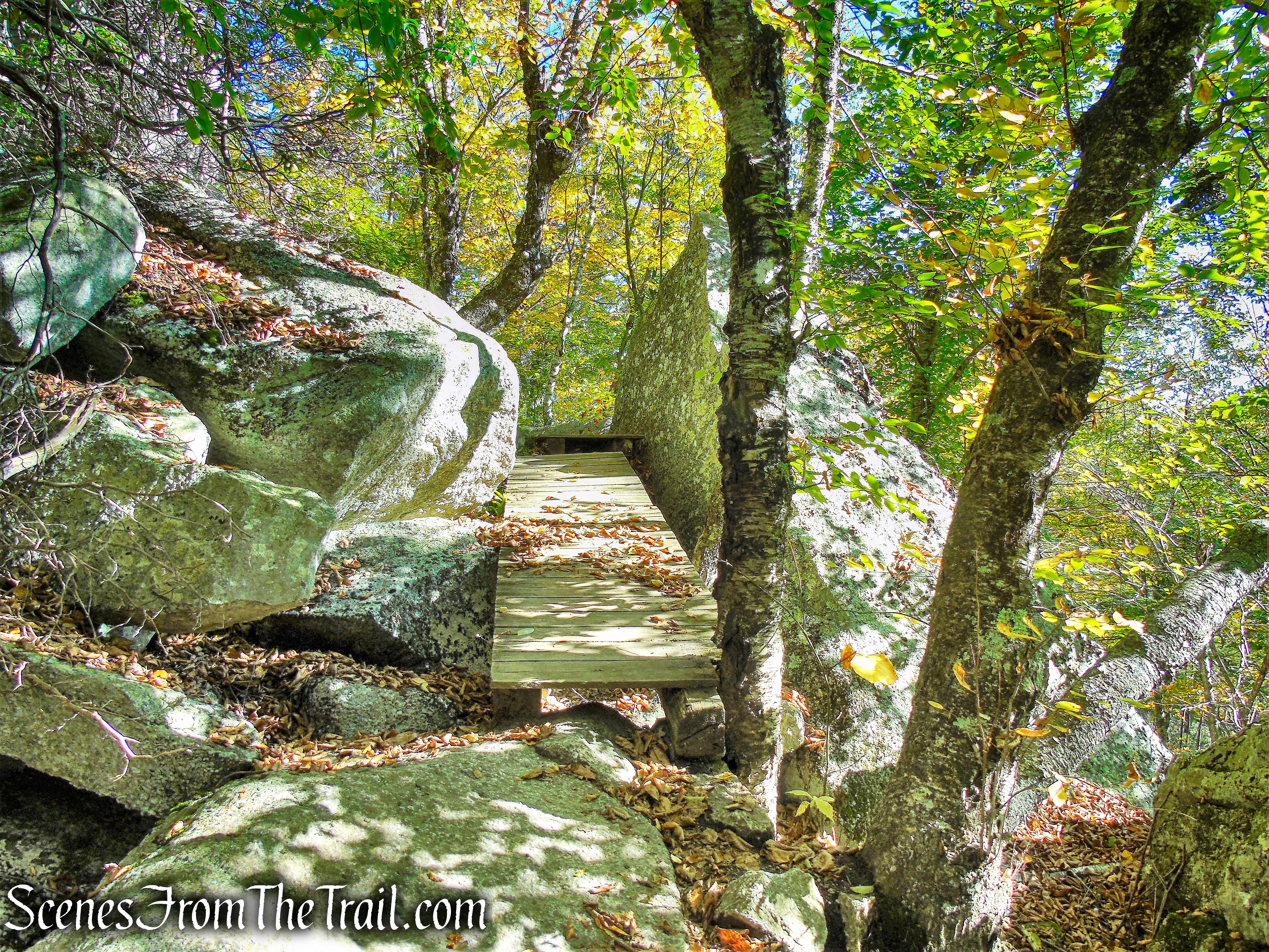 Ice Caves Loop Trail - Sam's Point Preserve
