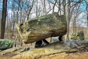 Tripod Rock - Pyramid Mountain Natural Historic Area