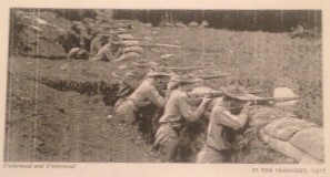 Camp Columbia trench 1917