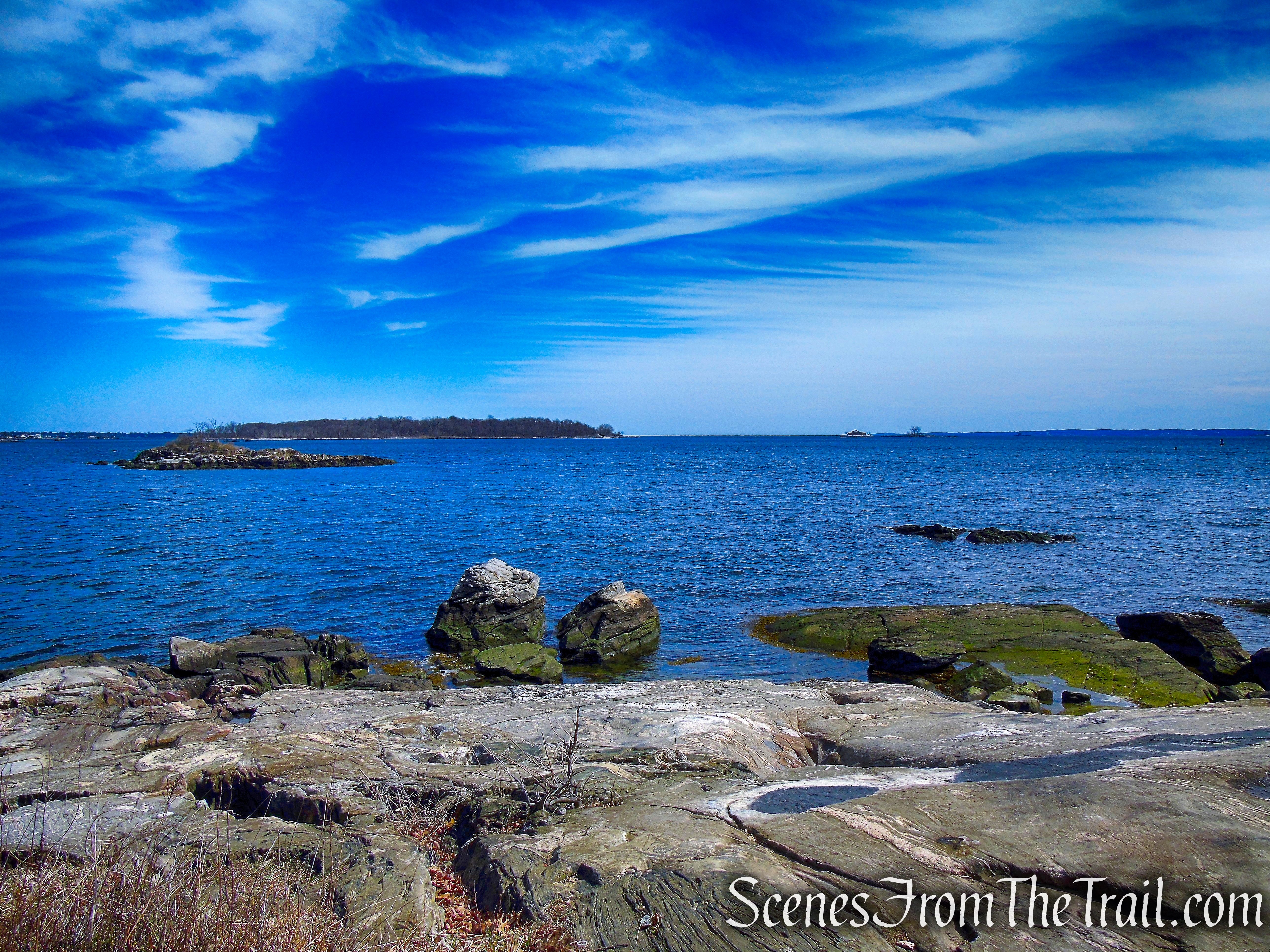 view northeast from Two Tree Island