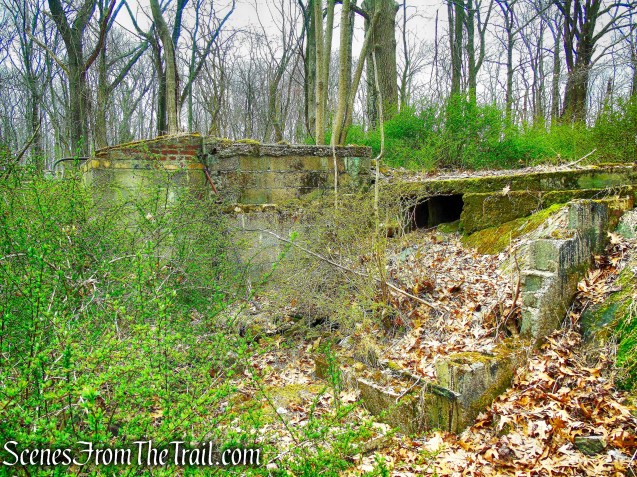 off trail ruins - Taxter Ridge Park Preserve