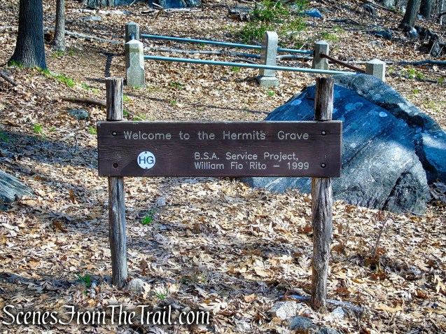 Hermit's Grave - Irvington Woods
