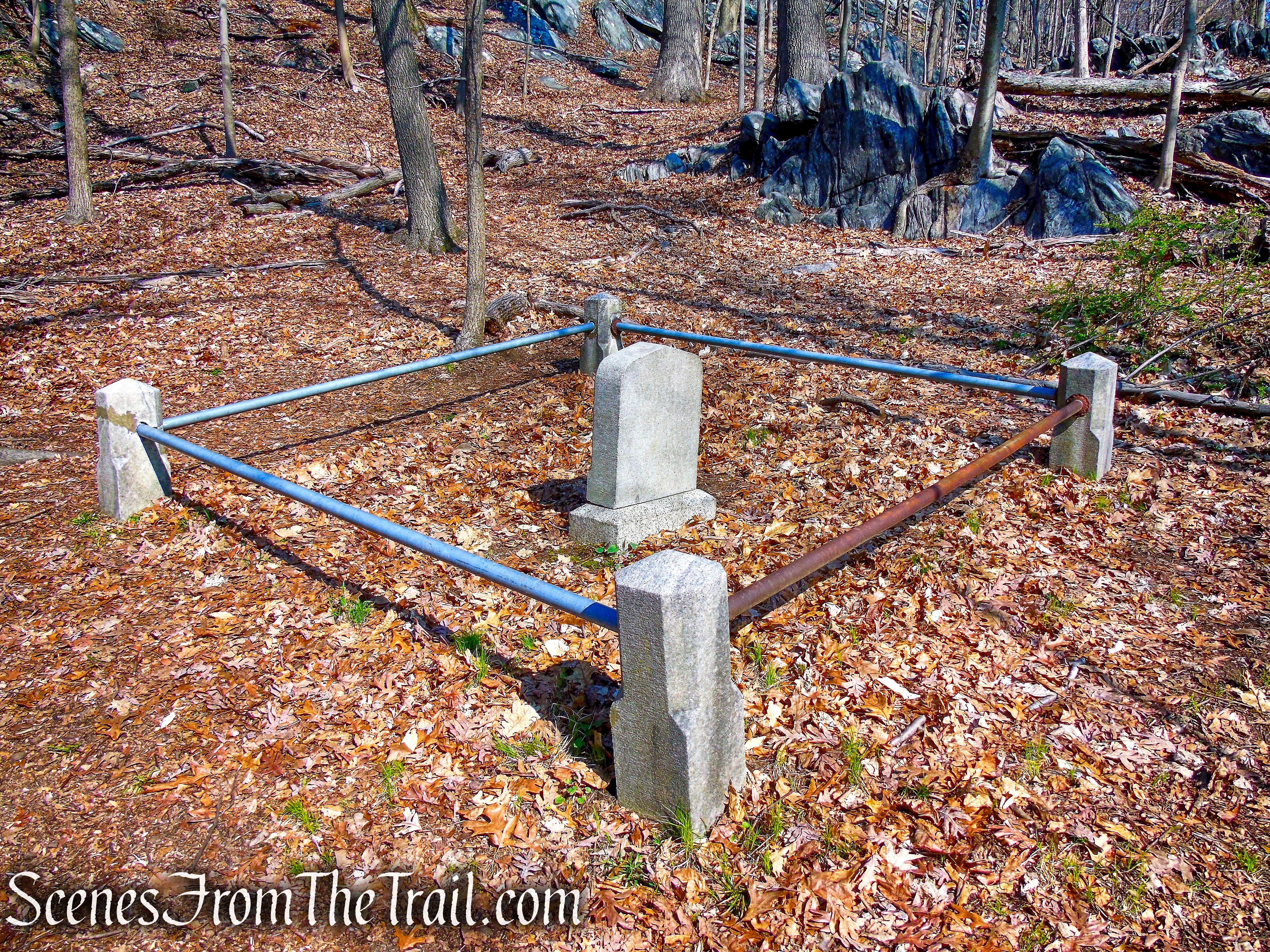 Hermit's Grave - Irvington Woods