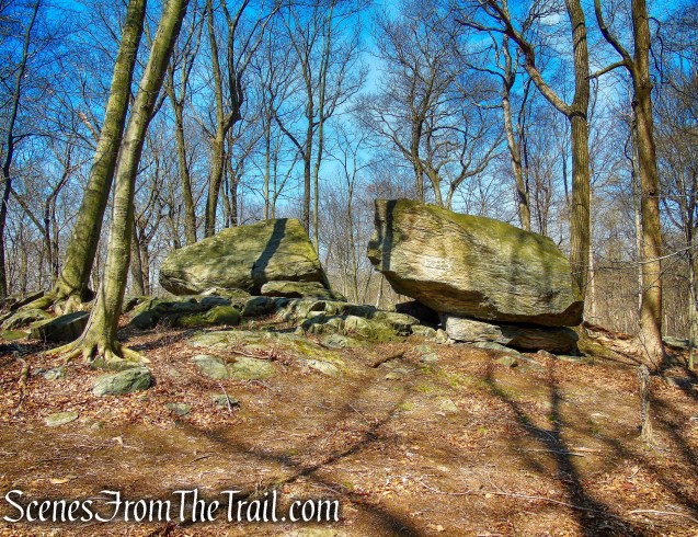 Split Rock - Irvington Woods