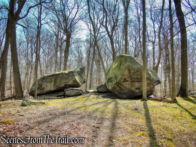 Split Rock - Irvington Woods