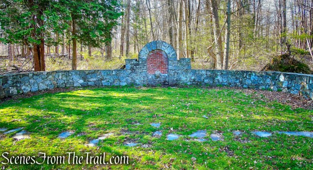 fountain ruins - French Hill Section
