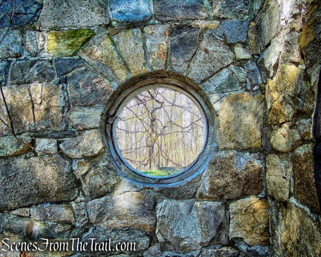 changing rooms ruins - French Hill Section