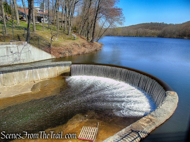 Pocantico Lake Dam spillway