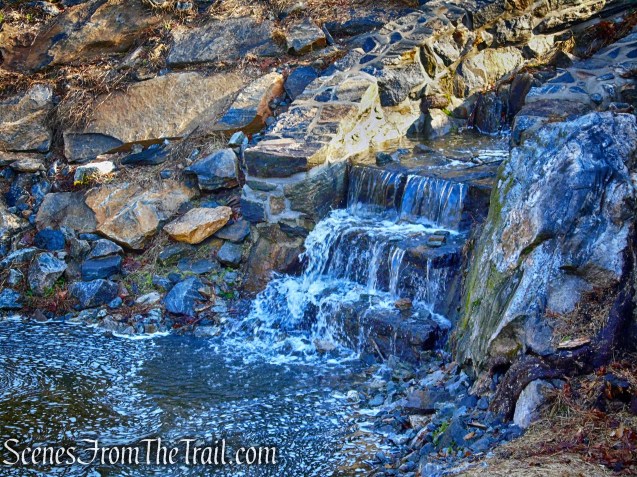 Halsey Pond Dam spillway