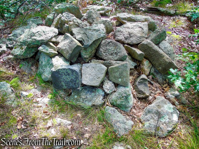 Selectmen's Stones - Mica Ledges Preserve