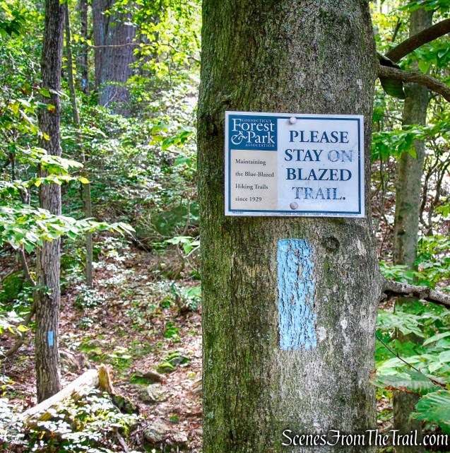 Mattabesett Trail - Mica Ledges Preserve