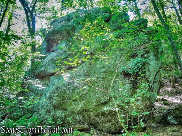 turn right at Pyramid Rock