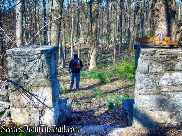 unmarked trail - French Hill Section