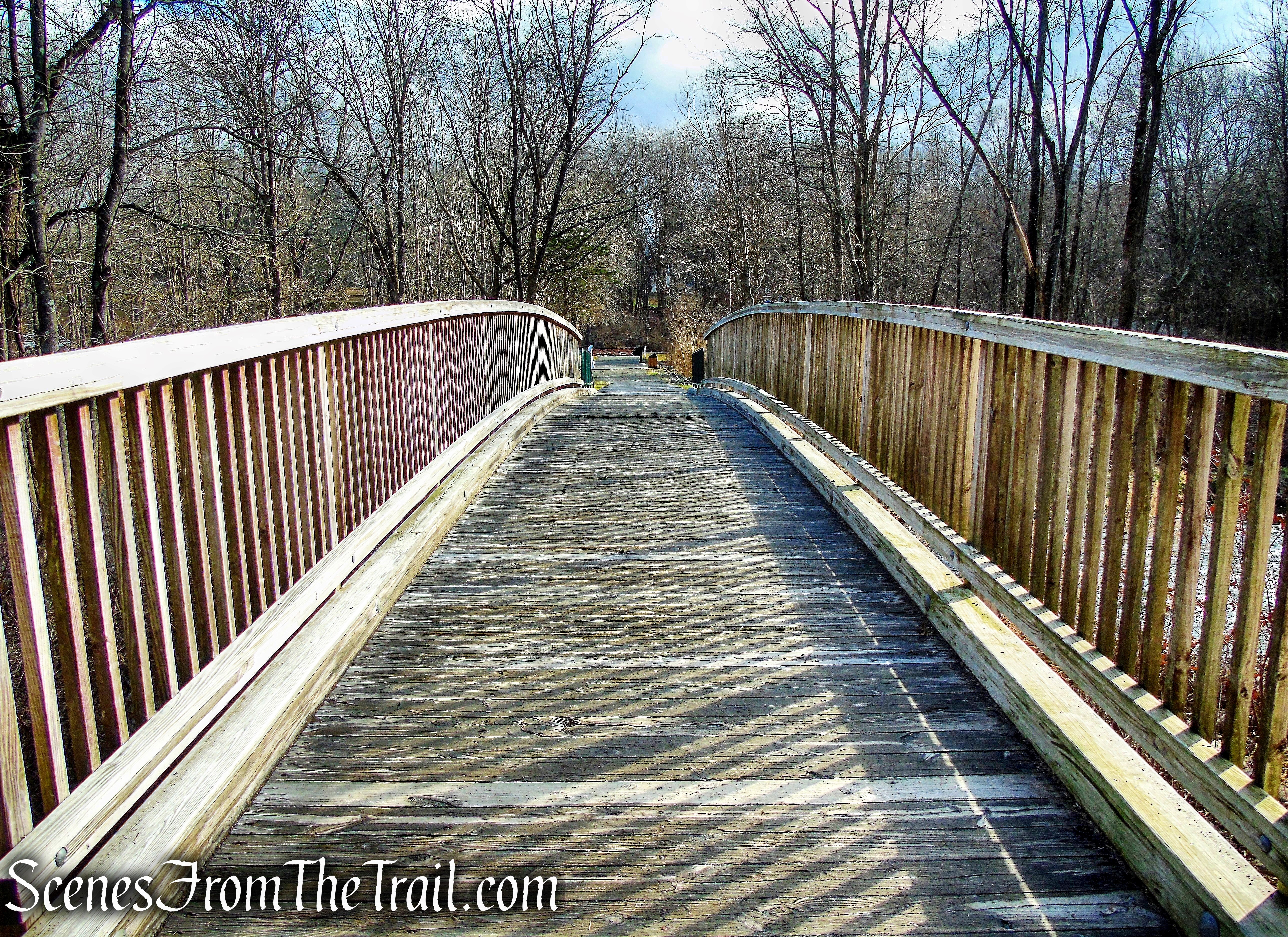 bridge over the Mahwah River - Kakiat County Park