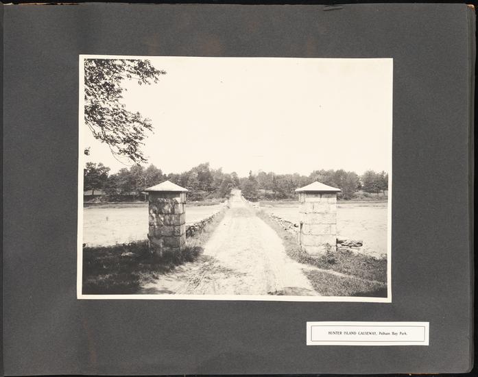 Hunter Island causeway 1905
