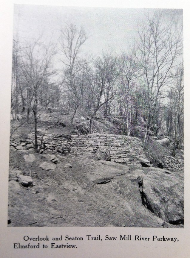 stone overlook - Buttermilk Ridge County Park