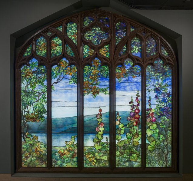 Tiffany window - Rochroane castle