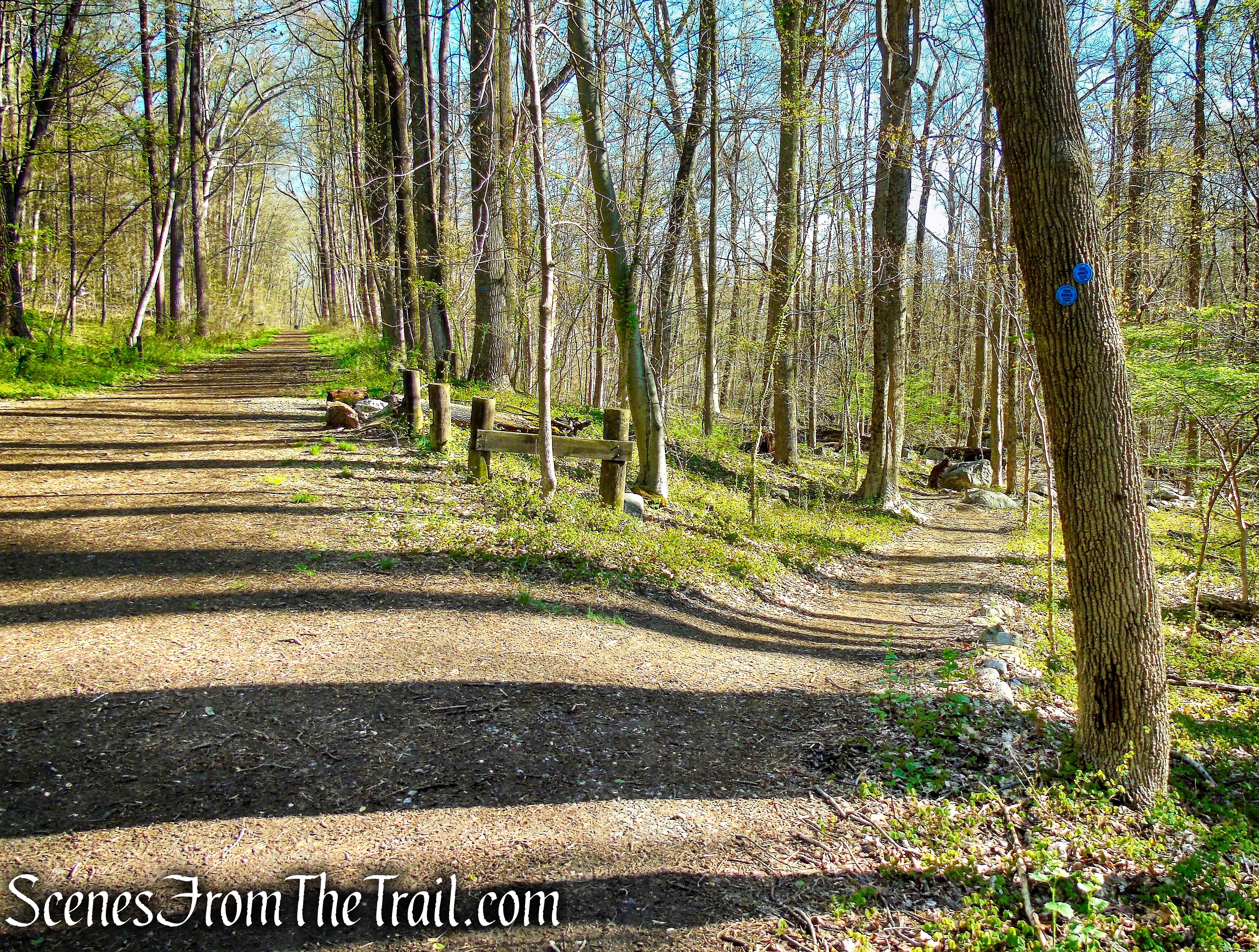 turn right on Crom Pond Trail