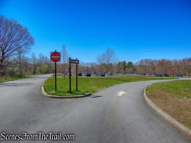 pool parking lot - FDR State Park